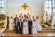 Feier der 1. Heiligen Kommunion in Sankt Maria (Foto: Michael Bohl)